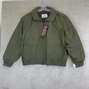 Vintage Horace Small Outerwear XXL 2XL Green Coat Jacket‎ Zipper Military New
